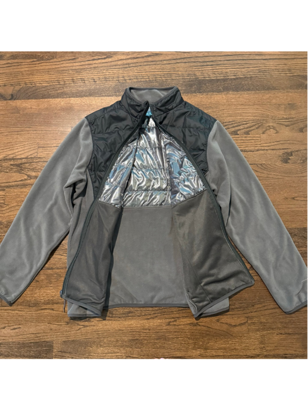 Men’s Columbia Basin Butte Fleece Full Zip Omni-Heat Jacket SZ XL - Picture 2 of 9